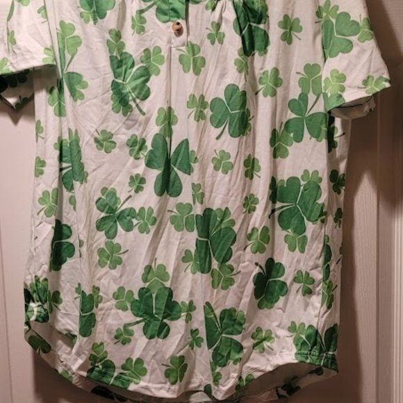 St. Patricks Day Blouse - Picture 2 of 3